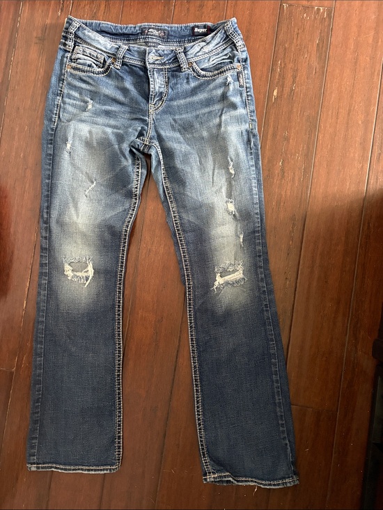 Silver Jeans Denim - Silver jeans slim boot suki mid